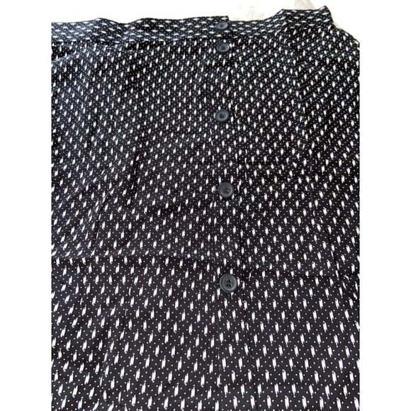 Catharine malandrino houndstooth mid length elastic waist skirt size 3x - Picture 3 of 7